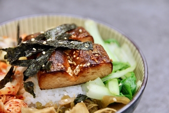 蒲燒饅餘飯（蛋素）