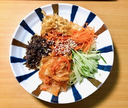 韓式泡菜鮮蔬涼拌麵