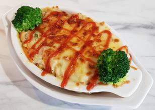 焗烤鮮蔬飯/麵（迷迭香）