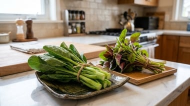 芥藍菜、莧菜也能補鈣！營養師教你從餐桌累積骨本