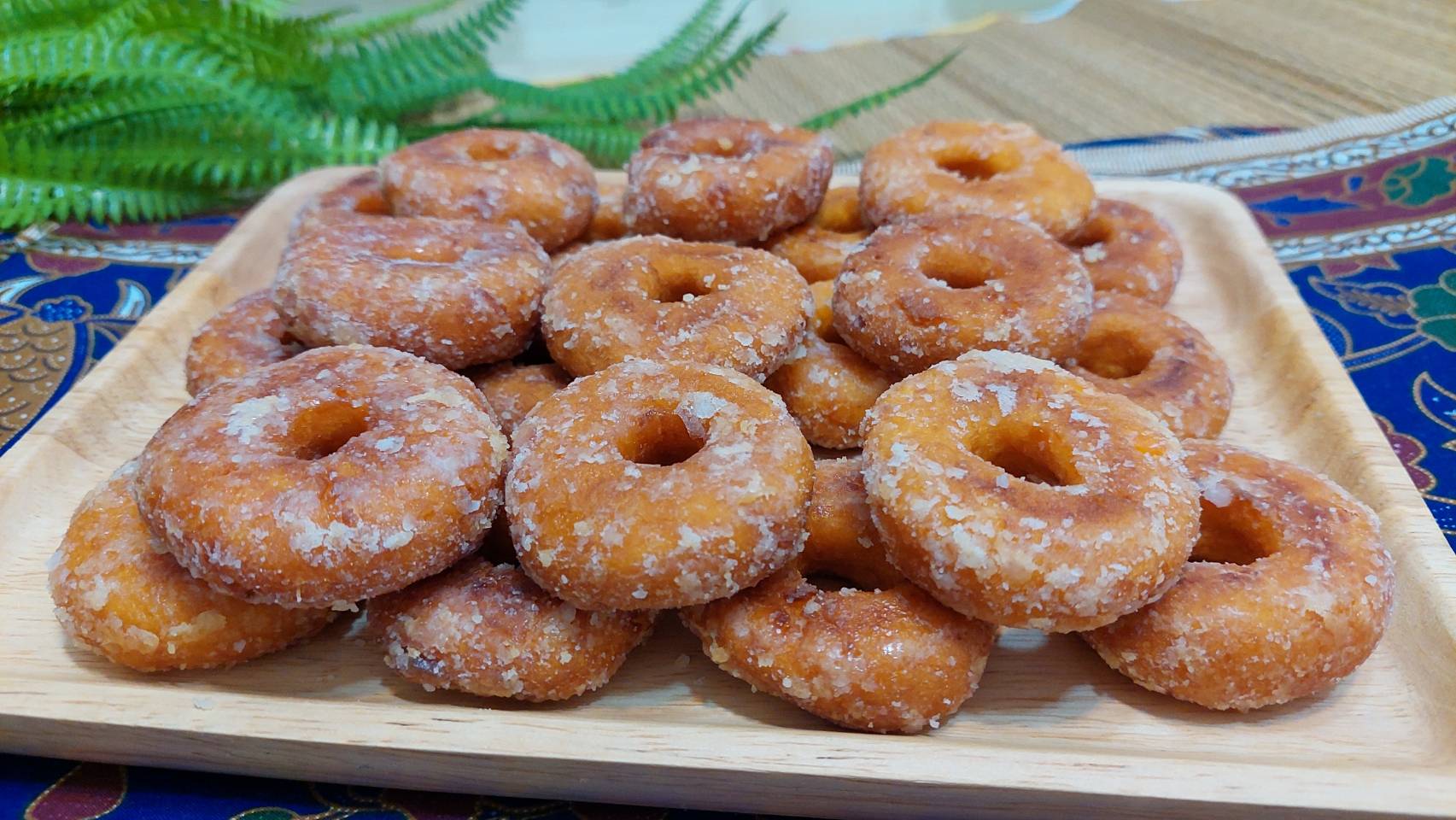 DIY馬來西亞地瓜甜甜圈 健康美容又抗癌